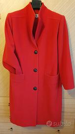 CAPPOTTO ROSSO DONNA