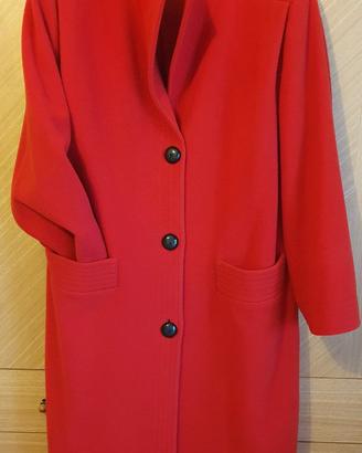 CAPPOTTO ROSSO DONNA
