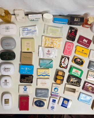 Collezione Di 58 Saponette Da Toilette Vintage Da 
