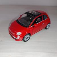 Fiat 500 1/24 Newray Cinquecento modellino auto 