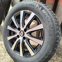 Cerchi diamantati Renault 15" + gomme 185/65 inv.