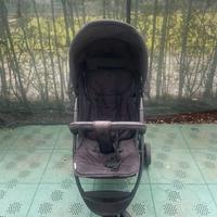 passeggino hauck a 3 ruote, nero