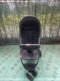 passeggino hauck a 3 ruote, nero