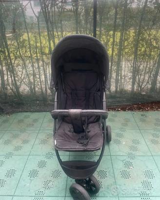 passeggino hauck a 3 ruote, nero