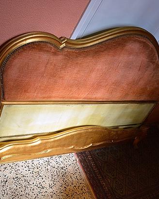 LETTO IN MASSELLO stile veneziano artigianale