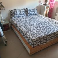 Letto Matrimoniale con cassetti IKEA MANDAL 