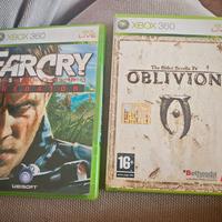 Video Giochi Xbox 360 Oblivion & Farcry