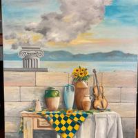 Dipinto d'autore olio su tela