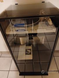 Giradischi con mobile.