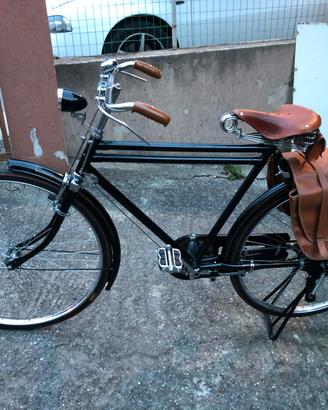 Bici  holland compreso di borse in pelle
