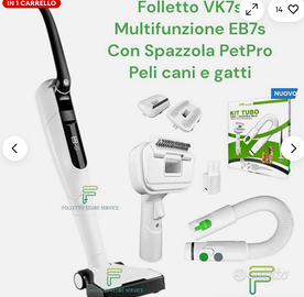 aspirapolvere  con lava sciuga  foletto