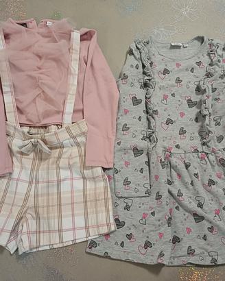 Set abbigliamento autunno/inverno bambina 
