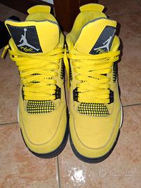 scarpe gialle basket  tipo jordan tg43