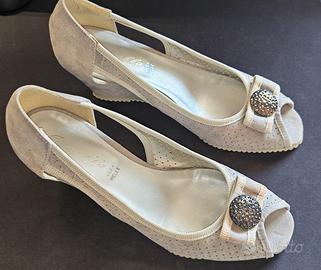 SCARPE DÉCOLLETÉ DONNA GRIGIE TAGLIA 39