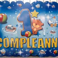 Festone 1 anno bimbo