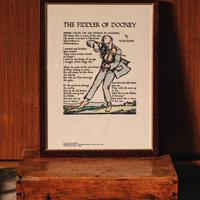 Quadro Irlandese The Fiddler of Dooney W.B. Yeats