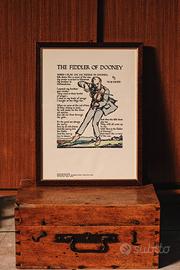 Quadro Irlandese The Fiddler of Dooney W.B. Yeats