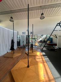 3 PALI DA POLE DANCE – USATI,  IN OTTIME CONDIZI