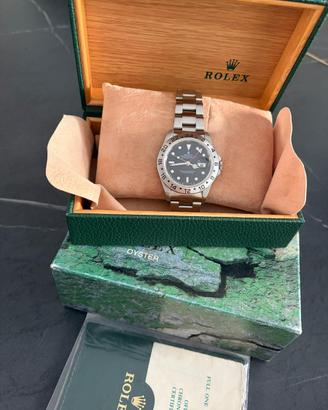 Rolex Explorer II 16570 Scatola & Garanzia - Nero