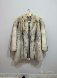 Splendida Pelliccia Vintage Anni '80 in Vera Volpe