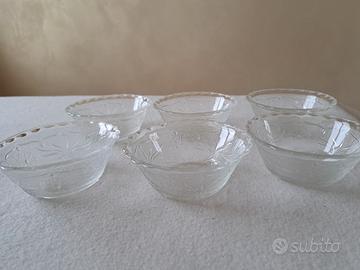 ciotoline vintage per macedonia/gelato