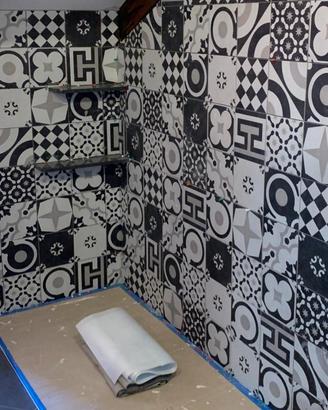 Cementine black e white Fioranese