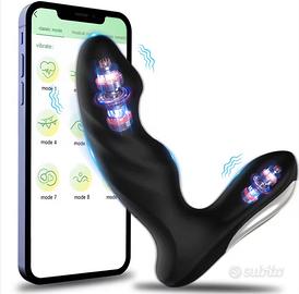 Vibratore anale con controllo a distanza a/m App