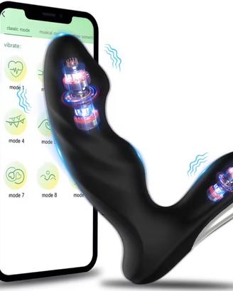 Vibratore anale con controllo a distanza a/m App