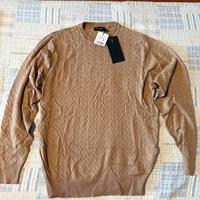 Maglione Uomo Clayton tg.S, Colore Cammello