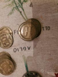 Gettone stile liberty