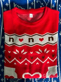 Maglione Nutella Natale Ferrero Pullover Kinder M