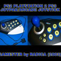 Arcade Joystick GAMESTER Joypad PS2 Ps3 by Radica