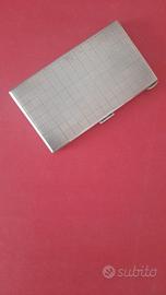 Portasigarette in argento del 1938.