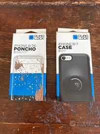 Custodia e antipioggia QUADLOCK per iphone 7 8