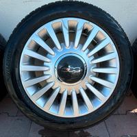 Cerchi e gomme fiat 500 185/55 r15