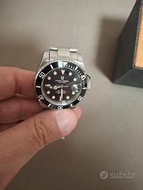 orologio Pagani design Nero acciaio 