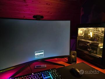 Samaung Odissey G7 240hz 32 pollici curvo