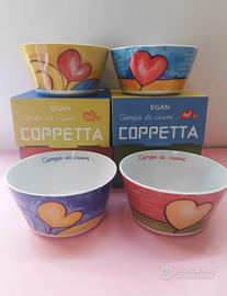 Egan coppette campo di cuori