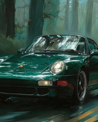 Quadro stampa Porsche 911
