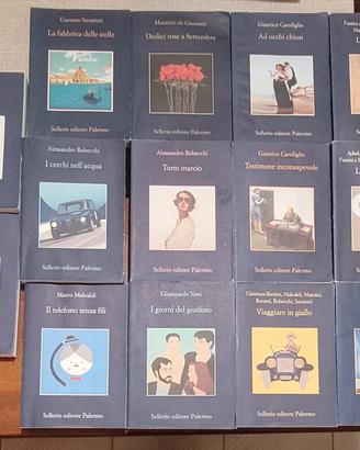 Raccolta libri Editore Sellerio 