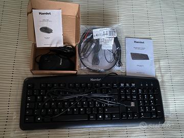 Tastiera mouse cuffia nuovi