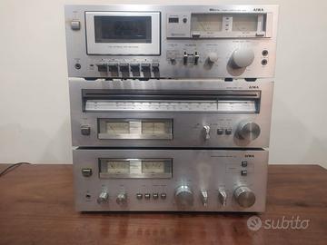 AIWA IMPIANTO STEREO HIFI STEREO ANNI '70 PERFETTO