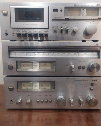 AIWA IMPIANTO STEREO HIFI STEREO ANNI '70 PERFETTO