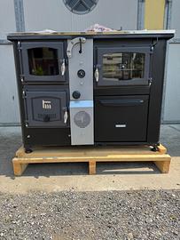 TERMOCUCINA LEGNA CON FORNO mod.TEMI-PRO 25 da25kw