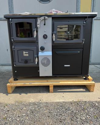 TERMOCUCINA LEGNA CON FORNO mod.TEMI-PRO 25 da25kw