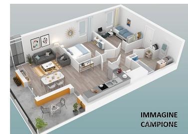 TRILOCALE con BALCONE - SPESE COMPRESE