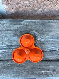 Porta spezie in ceramica arancione – Marocco