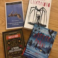 Set libri thriller horror