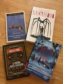 Set libri thriller horror
