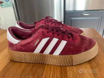 Scarpe Adidas Samba rosse